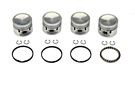 MGB Piston set with rings 65-71 .020