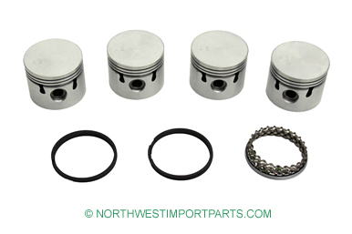 MG Midget Piston set 75-79 .040