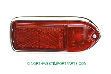 MGB Rear side marker light assembly, Left 70-80 