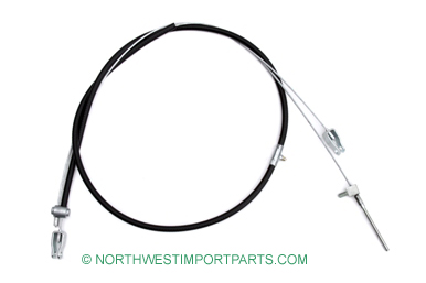 MGB Emergency brake cable 62-67