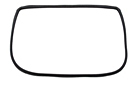 MGBGT Rear hatch glass glazing seal 65-74