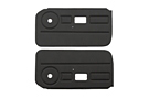 MGB Door panels 77-80 Black, pair