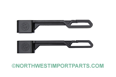 MG Midget Seat belt guides, pair 70-79