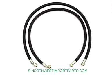 MGB Oil cooler hose set 74.5-80