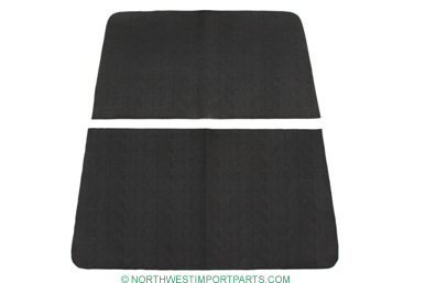 17. MGB Hood insulation pad set 62-80