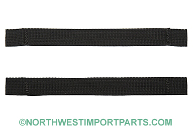 6. MGB Nylon rear axle limiting strap, pair 74.5-80