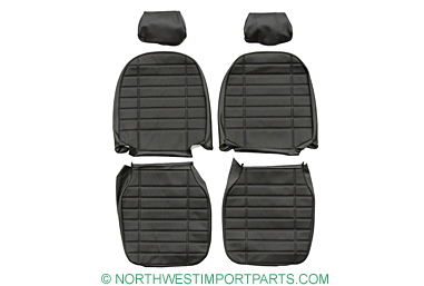 MGB Seat kit 77-80 Black