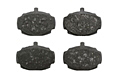 MGB Front brake pad set, ceramic 62-80