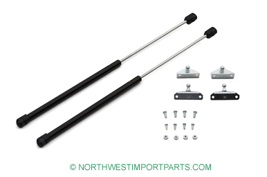 MGB Hood dual gas strut lift kit 62-80