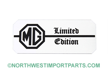 MGB Limited Edition badge 79-80