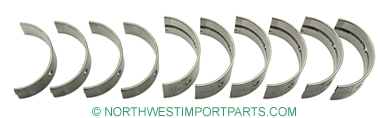 MGB Main bearing set 62-80 .020