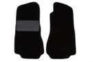 MGB Carpet floor mats, pair Black 68-80