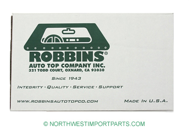 MG Midget Robbins top, Black 67-69