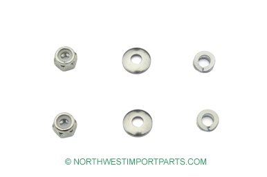 MG Midget Sunvisor hardware kit 68-79