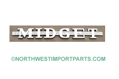 MG Midget Trunk emblem 61-69