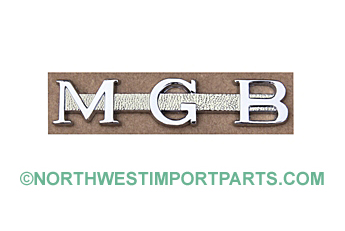 MGB Trunk emblem 62-76
