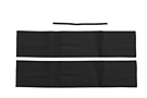 MGB Top rail cover kit 70-76 Black