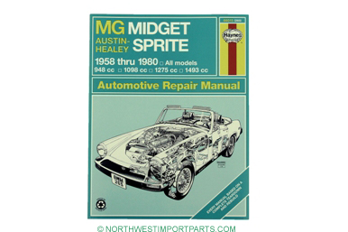 MG Midget Haynes repair manual 61-79