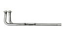 MGB Stainless Steel front downpipe 62-74