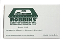 MGB Robbins tonneau cover, Black 71-80